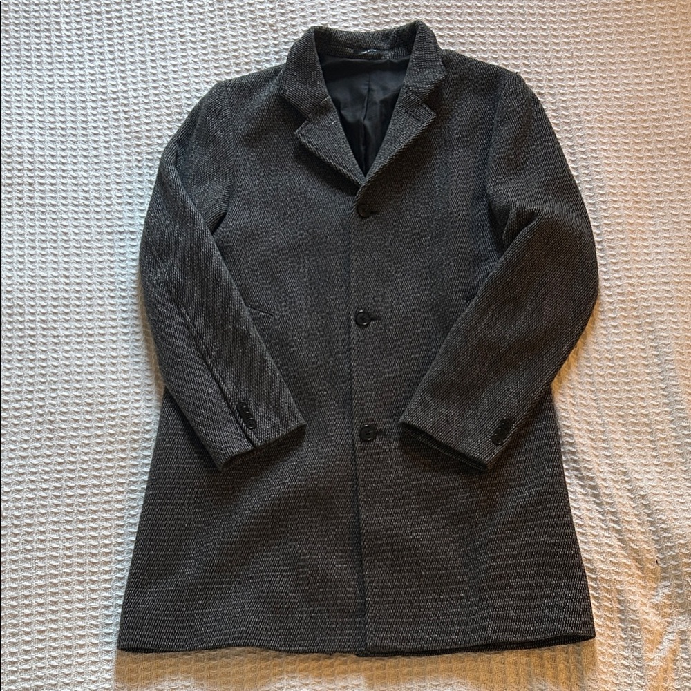 Club Monaco x Manteco Men's Gray Wool Coat